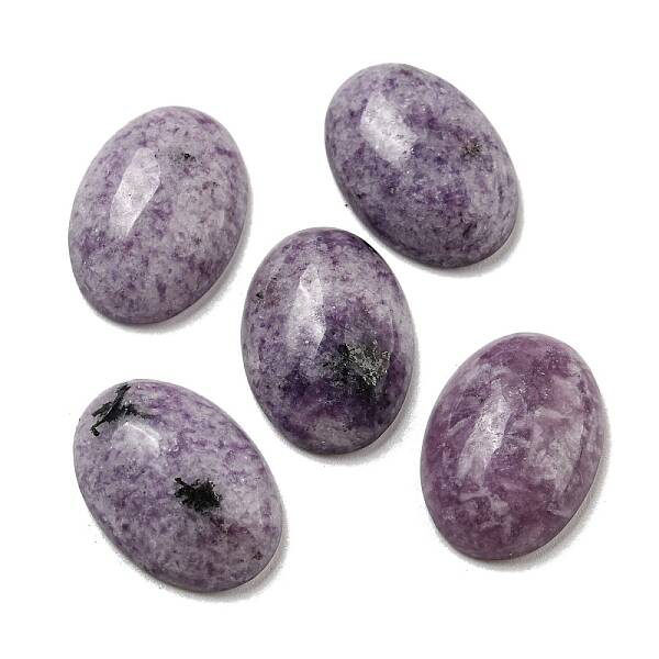 Natural Lepidolite Cabochons