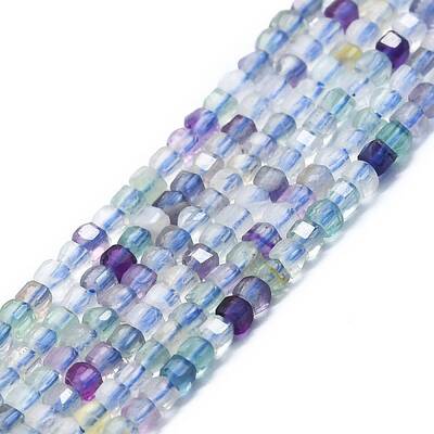 Natural Fluorite Beads Strands