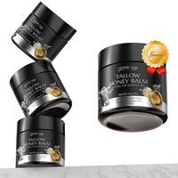 【Crowd Favorites】Organic Beef Tallow & Manuka Honey Balm 4oz - Moisturizing Face Cream, Lip Balm, Hand & Foot Cream and B...