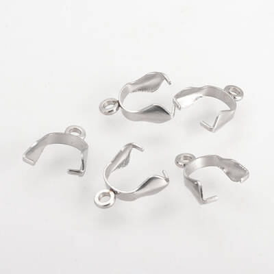 Tarnish Resistant 304 Stainless Steel Ice Pick Pinch Bails