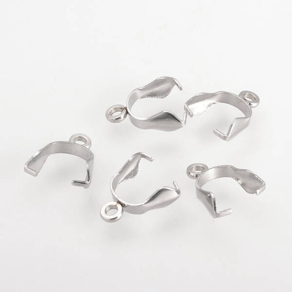 Tarnish Resistant 304 Stainless Steel Ice Pick Pinch Bails