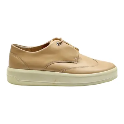 ECCO Derby Shoes Beige Synthetic Womens UK 5.5