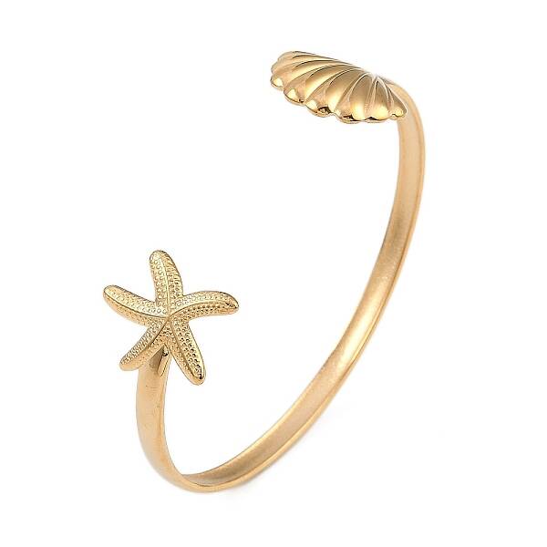 304 Stainless Steel Cuff Bangles for Women