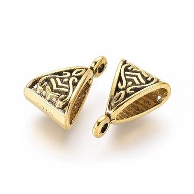 Tibetan Style Alloy Tube Bails