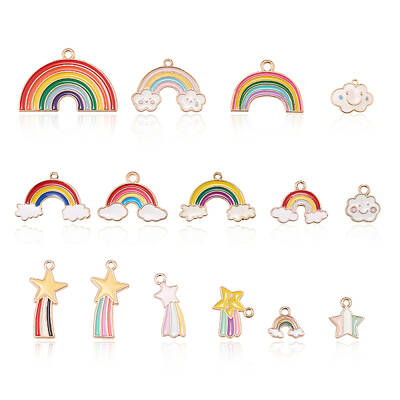 Alloy Enamel Big Pendants