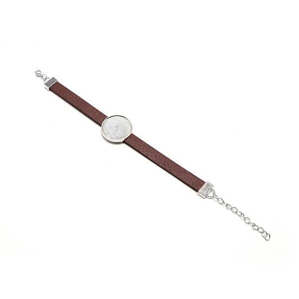 PU Leather Cord Bracelet Making