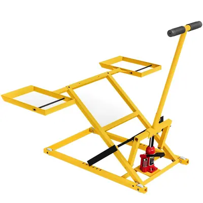 YITAMOTOR® Lawn Mower Lift Jack 550 Lbs Capacity for Tractors & Zero Turn Lawn Mowers