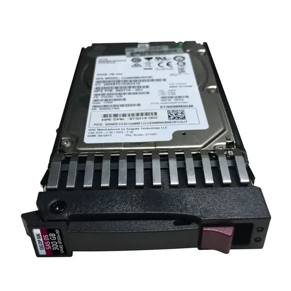 873034-001 HP 300GB 12Gb/s SAS 10000 2.5-inch Hard Drive