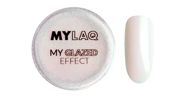 MYLAQ My Glazed Effect Glitter Nail Powder 1g