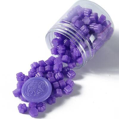 Paw Print Sealing Wax Particles