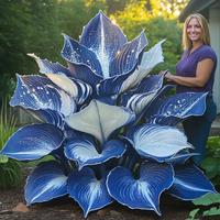 700PCS Rare Blue Hosta Seeds – Large Lush Foliage, Perennial & Easy to Grow – Perfect for Shade Gardens & Landscaping –...