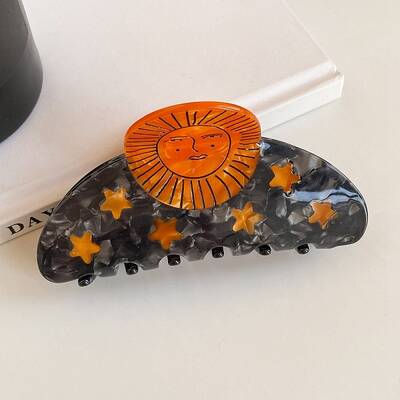 Cellulose Acetate Claw Hair Clips