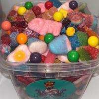 Cowgirls Candy Rush Gummy Mix W/Toppers-Snack Bonbon
