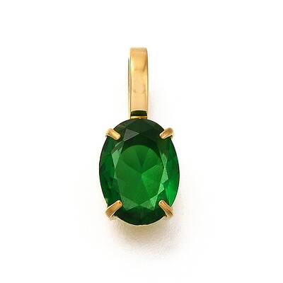 Ion Plating(IP) 304 Stainless Steel Rhinestone Pendants