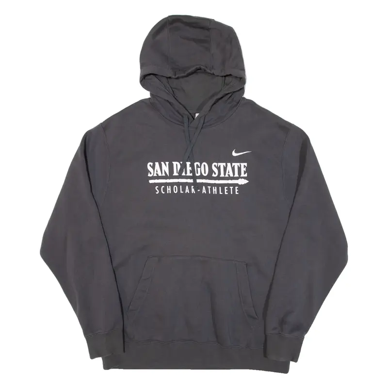 NIKE San Diego State Mens Grey Hoodie USA XL