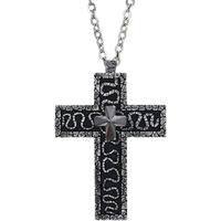 Squids Necklace Game, Thanos Necklace, Cross-Shaped Necklaces with Secret Compartment, Squid Thanos game cross Pendant Neckla...