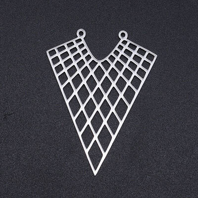 Non-Tarnish 201 Stainless Steel Filigree Pendants