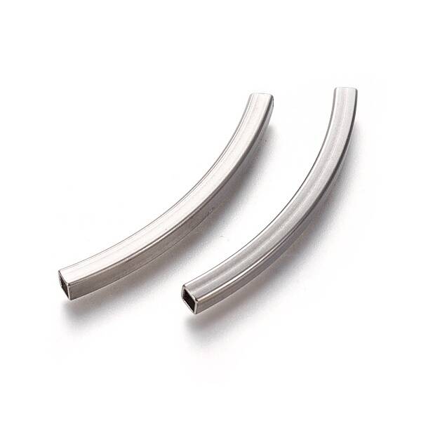 Tarnish Resistant 304 Stainless Steel Tube Beads