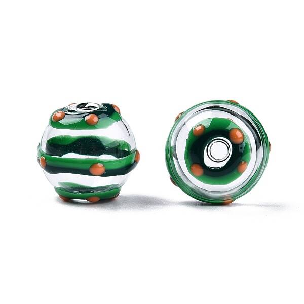 Transparent Glass Enamel Beads