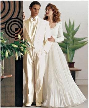 Ivory Tuxedo With Tails - Cream Tuxedo With Tails