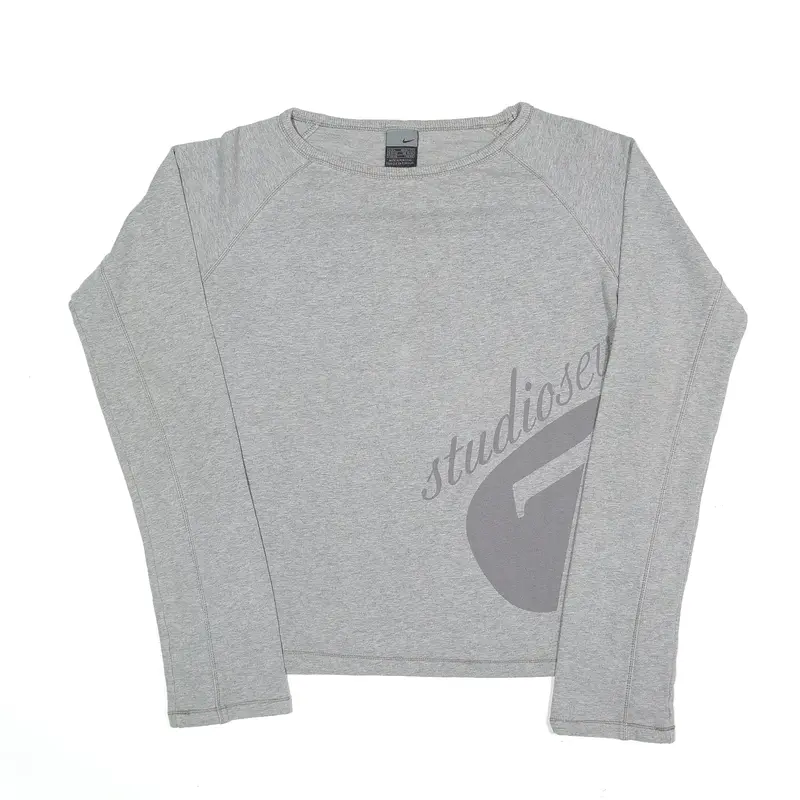 NIKE Studio Seven Sweatshirt Grey Womens L