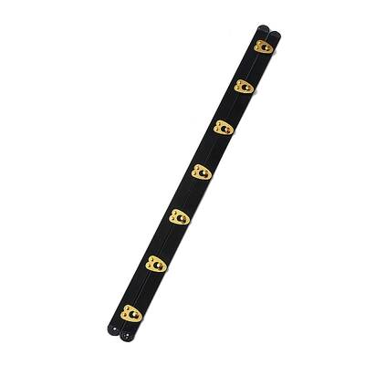 Iron Corset Busk with Golden 201 Stainless Steel Buttons
