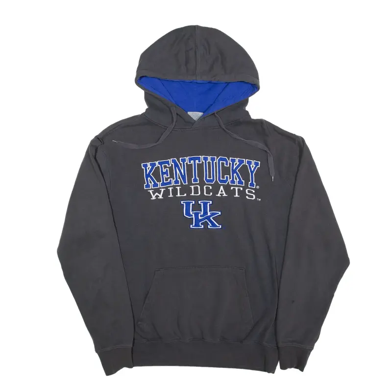 STADIUM ATHLETICS Kentucky Wildcats Hoodie Grey Pullover Mens M