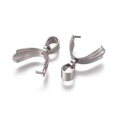 Tarnish Resistant 304 Stainless Steel Ice Pick Pinch Bails