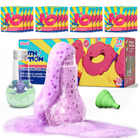 Kids Bath Bomb Potions 16 Pack Fizzy Bubble Bath Explosions Cool Foam and Bubble Science Beaker for Kids Skincare Natural