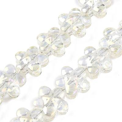 Electroplate Glass Beads Strands