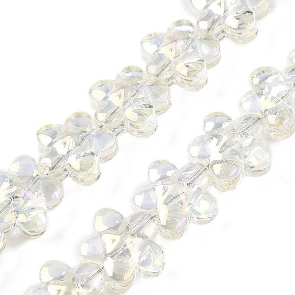 Electroplate Glass Beads Strands