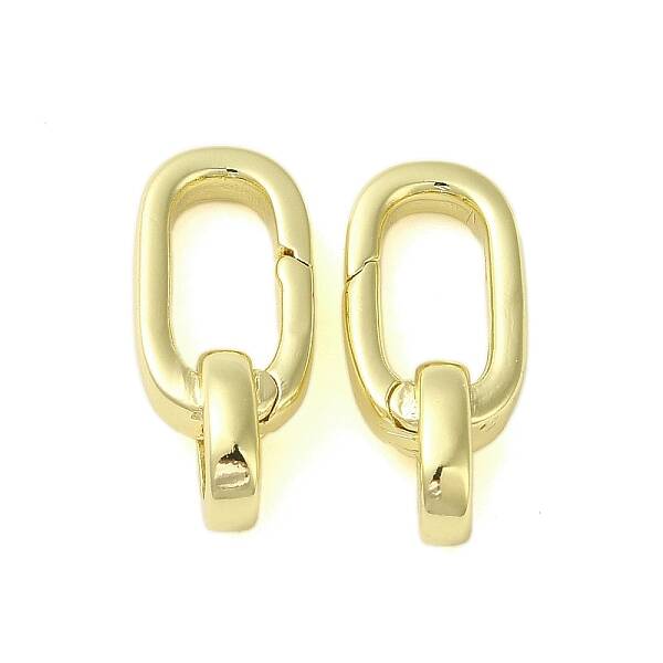 Brass Spring Gate Rings