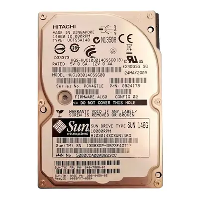 390-0450-02 Sun 146GB 6Gb/s SAS 10000 2.5-inch 64MB Hard Drive