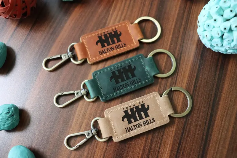 15 pcs+ Logo Keychains with Heavy Duty Ring & Clasp for Community Clubs, Firefighters, Local Government