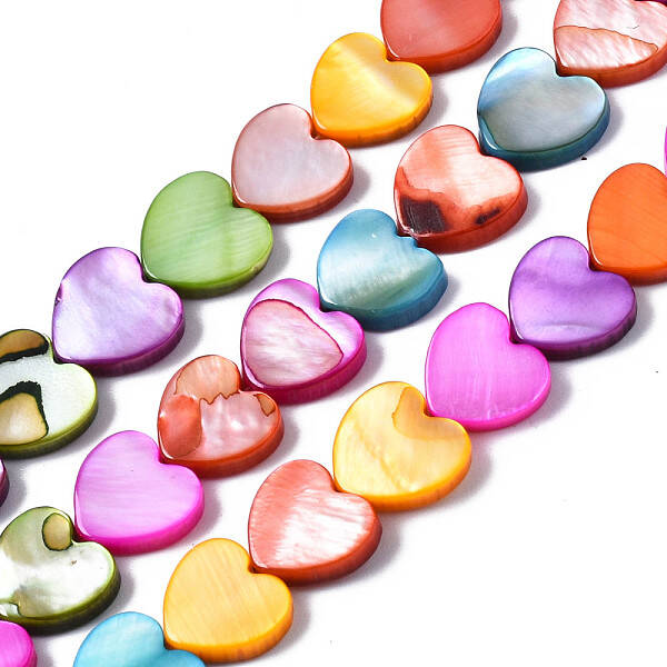 Natural Freshwater Shell Beads Strands
