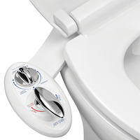 LUXE Bidet NEO 320 - Hot and Cold Water, Self-Cleaning, Non-Electric Bidet Attachment for Toilet Seat, Rear and Feminine Wash...