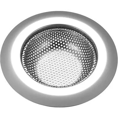 Kitchen Sink Strainer, Simple Durable Stainless Steel Kitchen Sink Drain Food Catcher Basket, Sink Filter, Kitchen Accessor...