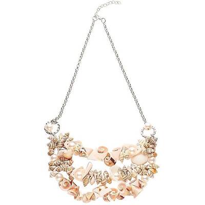 Shell Bib Statement Necklaces Set