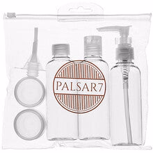 Palsar 7 Travel cosmetic set with dispenser