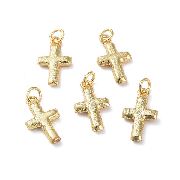 Textured Brass Pendants
