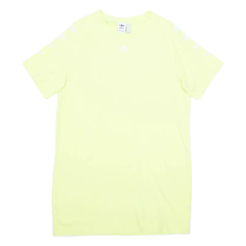 ADIDAS Womens T-Shirt Green UK 12