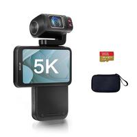 ORDRO M3 Portable Pocket Camera with 3.5'' Flippable Touch Screen Digital Camcorder,180° Rotating Lens,3250mAh Battery,IR Ni...
