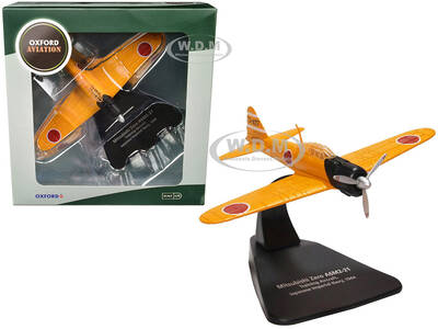 Mitsubishi Zero A6M2-21 Fighter Aircraft Training Aircraft - Imperial Japanese Navy (1944) Oxford Aviation Series 1/72 Di...