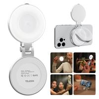 [Father’s Day Gift] TELESIN 3-in-1 Magnetic Beauty Selfie Light for Phones – 360° LED Ring Light with MagSafe, Mirror an...