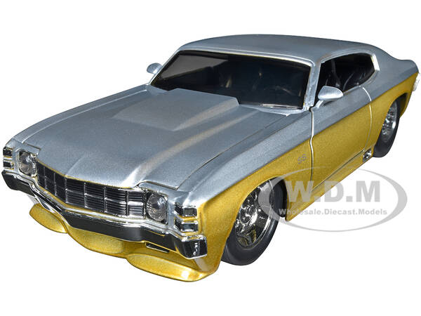 1970 Chevrolet Chevelle SS Gold and Silver Metallic \
