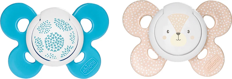 Silicone pacifier Chicco Physio Comfort Child 6-16 M 2u
