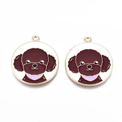 Eco-Friendly Alloy Enamel Pendants