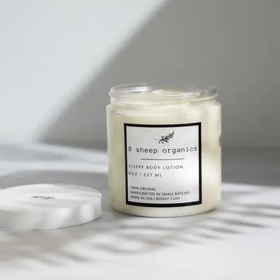 US Organic Sleepy Body Lotion for Pregnant Women - 250g Net Weight, 3 Months Shelf Life - Body Care