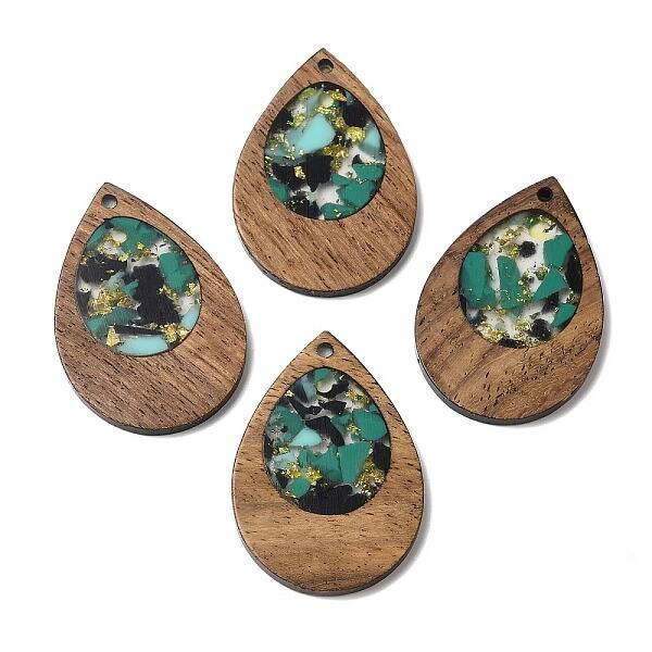Wood & Resin Pendant