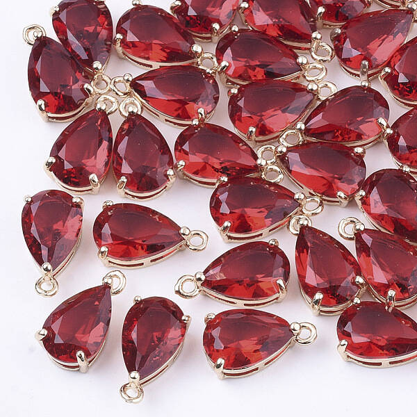 Transparent Glass Charms